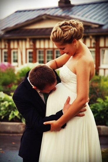 bride, just married and wedding dress