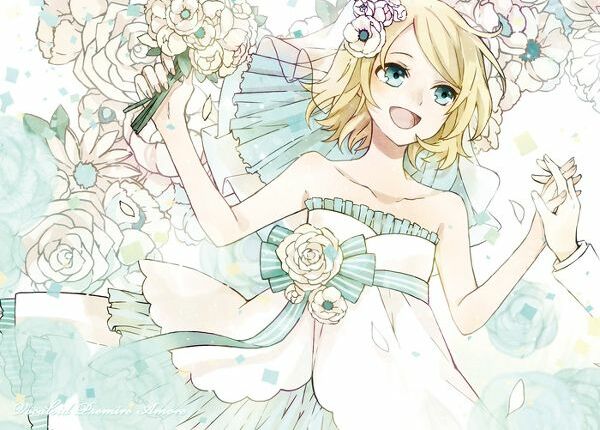 flowers, anime and anime girl