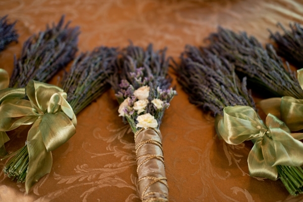 bouquet, flowers and bows