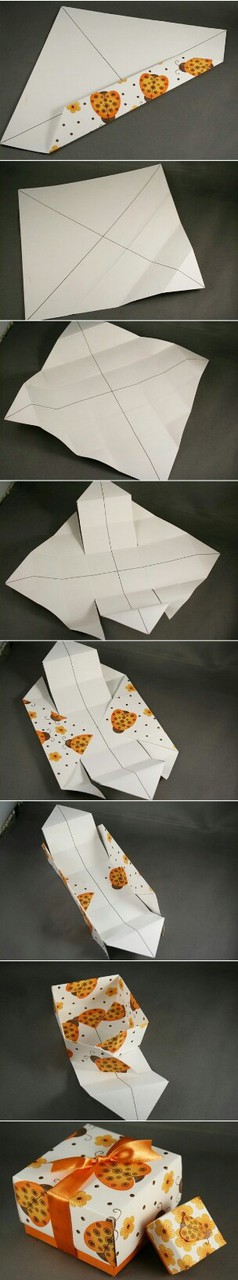 box, template and gift