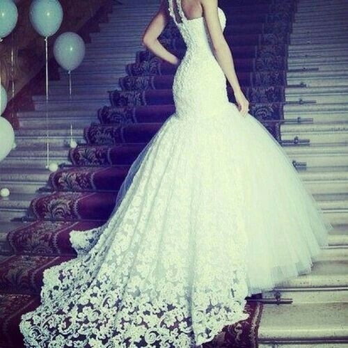 stile, dress, white and long