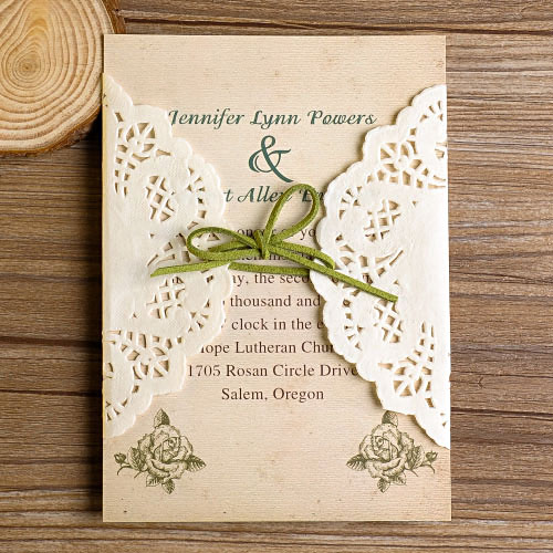 invitation, rustic, lace and invitations