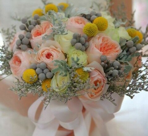 ramo, flowers and boda