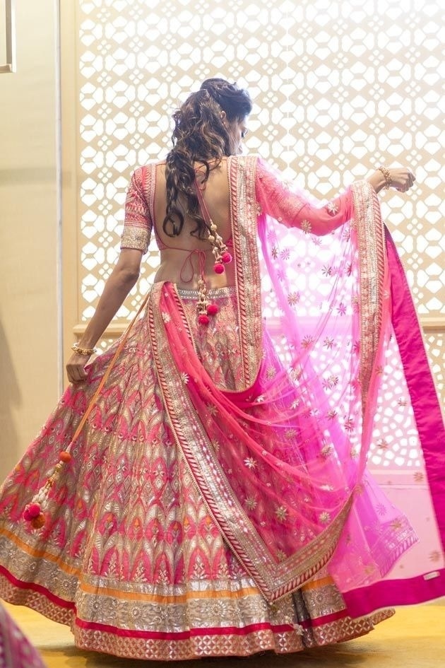 lahenga, girl, bling and special