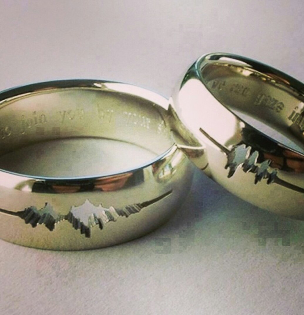 I DO, engrave, voices and ring