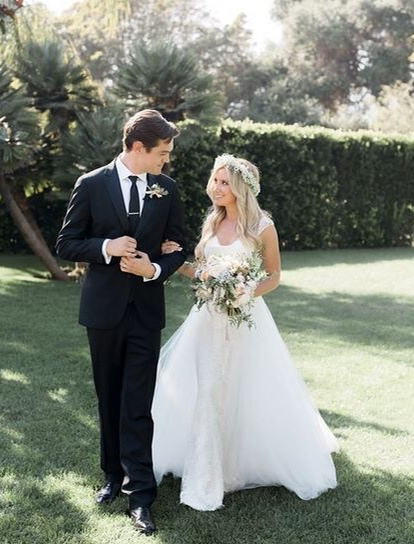 ashley tisdale, mr&mrs french and husband
