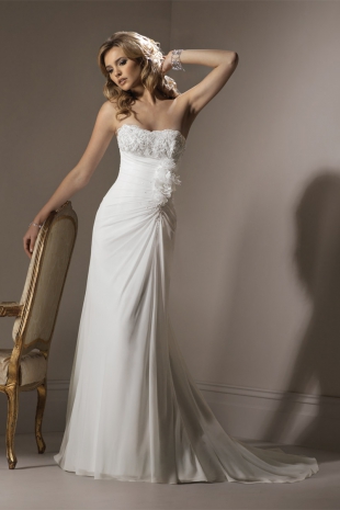 sexy, girl and wedding dresses