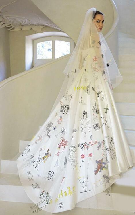 love, art, Donatella Versace and Angelina Jolie