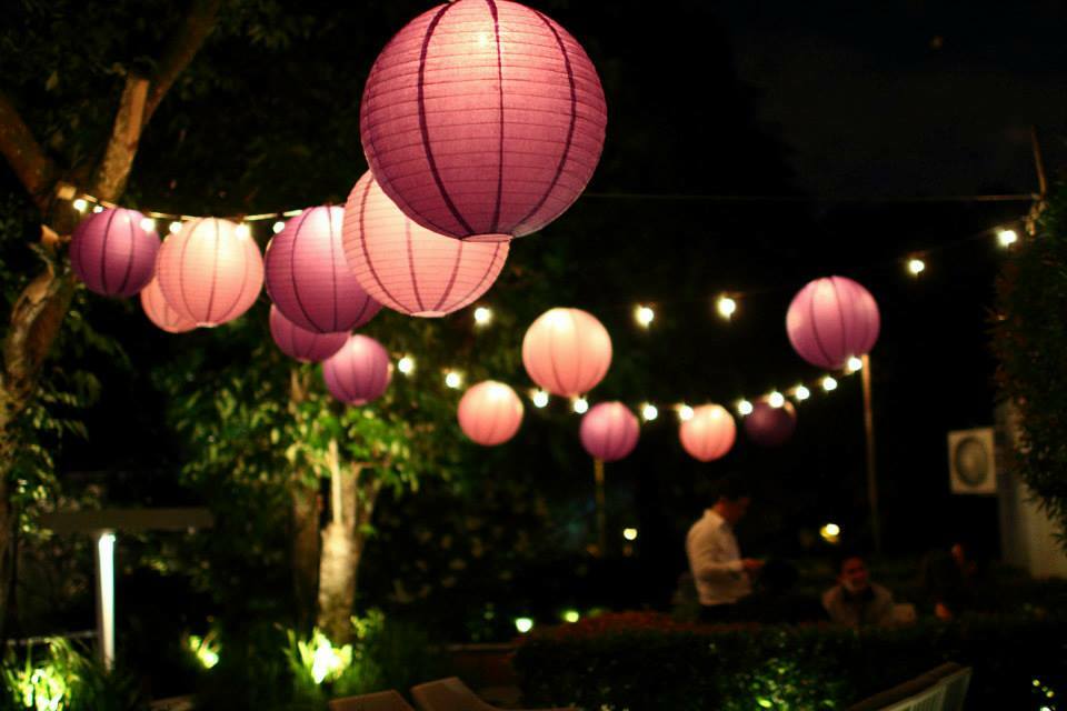 paper lantern, decor, sgwedding and singapore