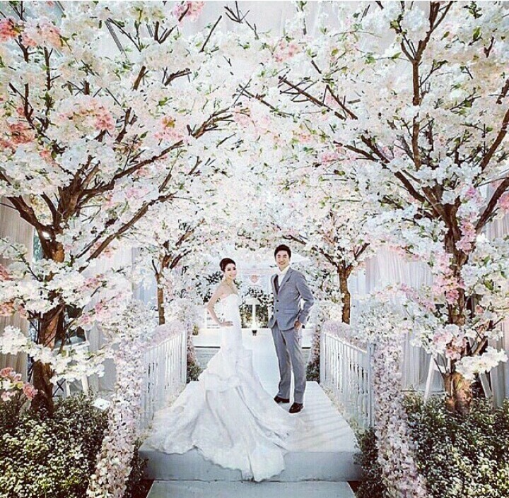 dress, wedding dress, robe de mariage and couple