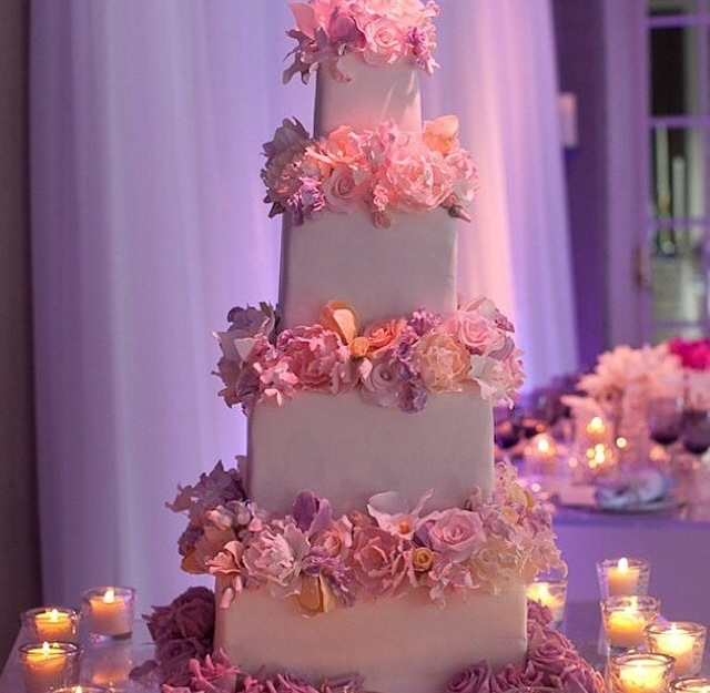 beautiful, garden, wedding dress and cake