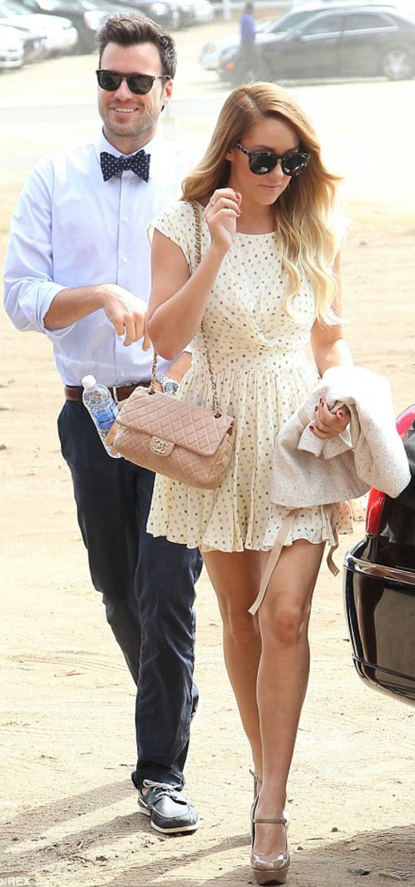 husband & wife, beautiful together, lauren conrad and william tell