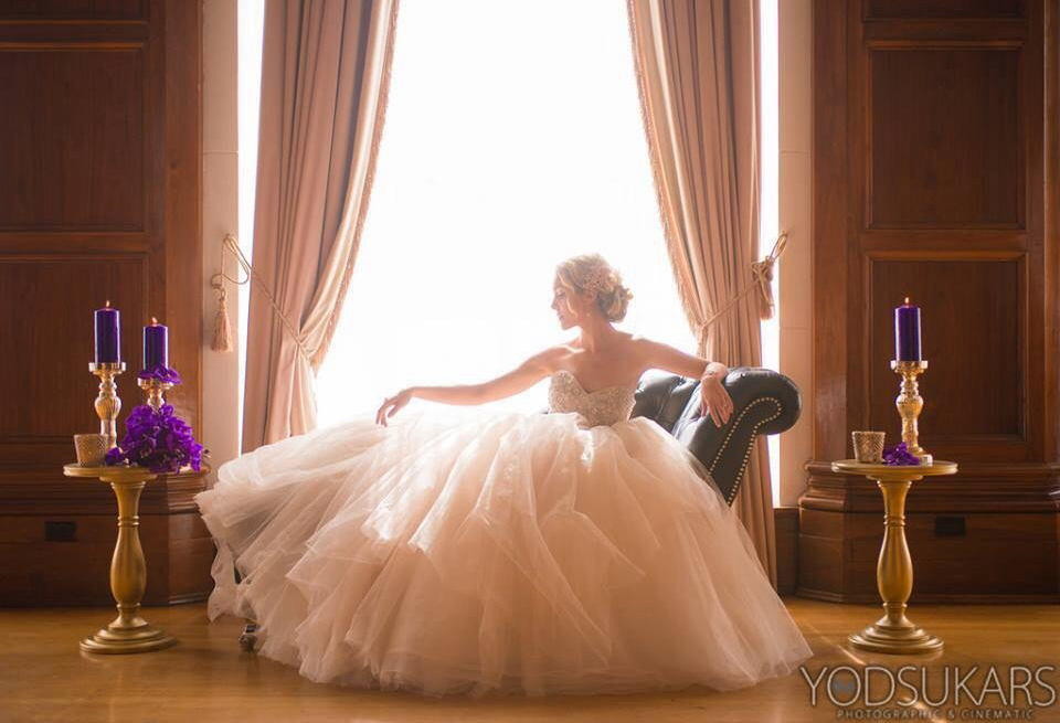 ball gown, posing, dress and bride