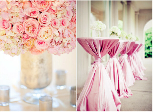 pink wedding, wedding decoration and pink decor