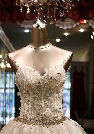 sparkle in so cal contest, wedding dress and corset