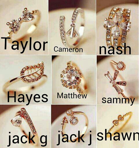bae, magcon and ring