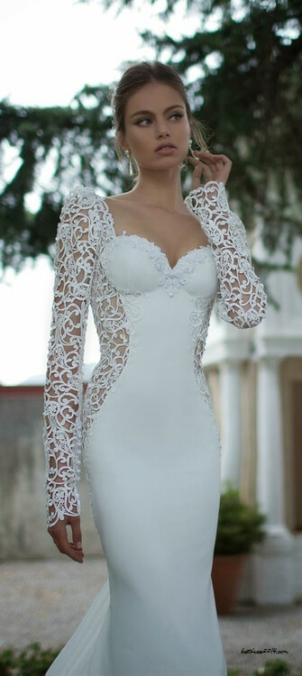 dress, bride and earrings