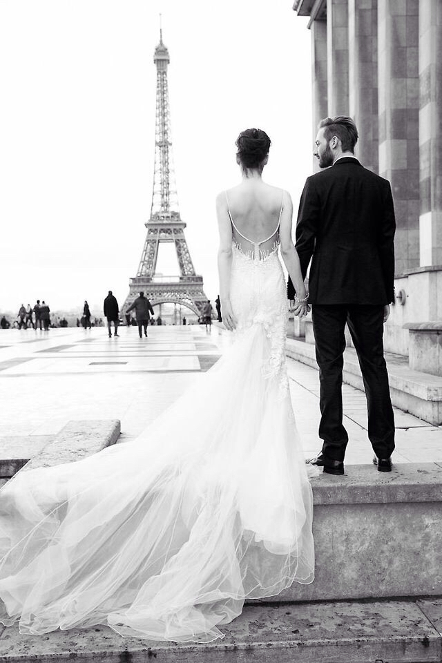 eiffel tower, love, tuxedo and style