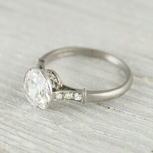 silver, engagement and vintage