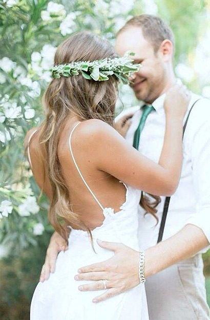 bride, blonde and flower