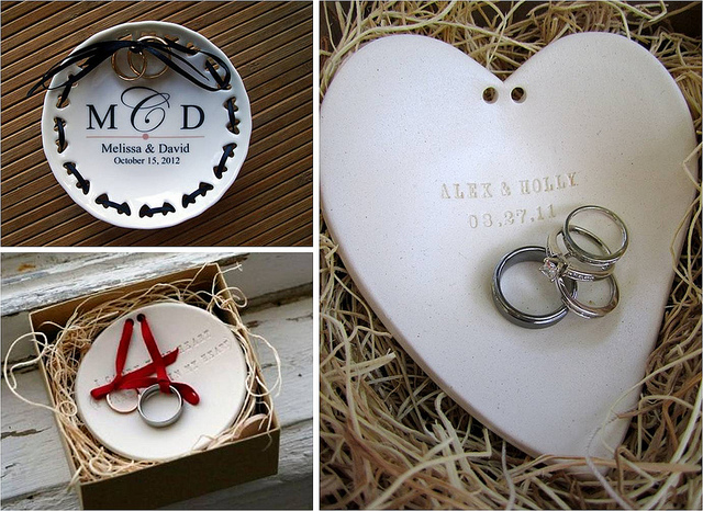 diy, tutorial and wedding ring pillow