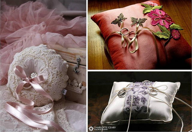 tutorial, diy and wedding ring pillow