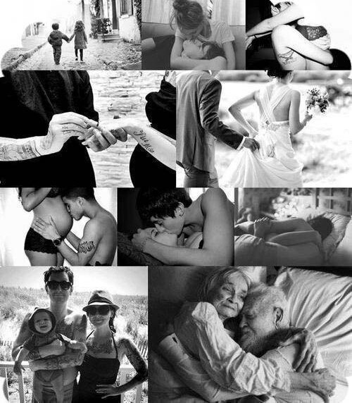 love, true love, til death do us part and black and white