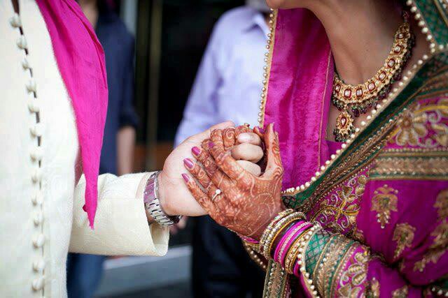 hands, holding hands and indian dresses