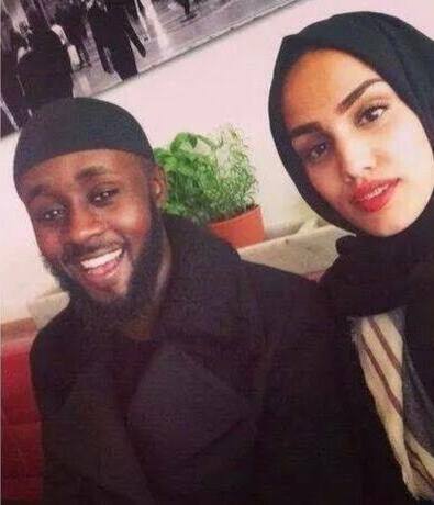 interracial couple, beautiful and African