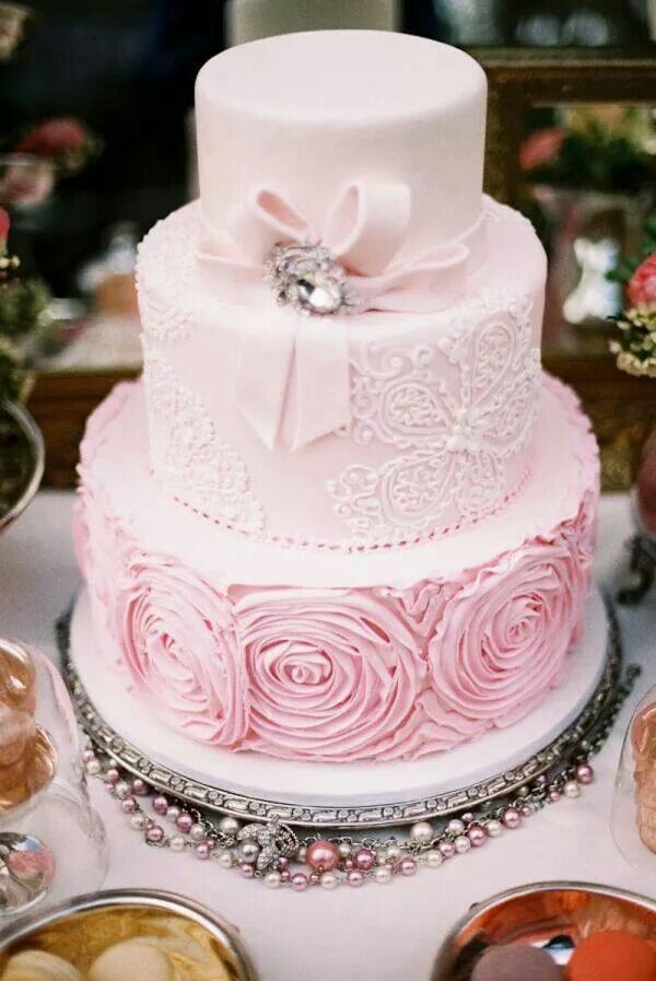 pink wedding cake, wedding cake, cake ideas and wedding cake ideas