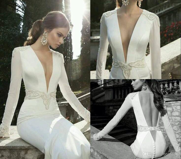 back, open, dress and v