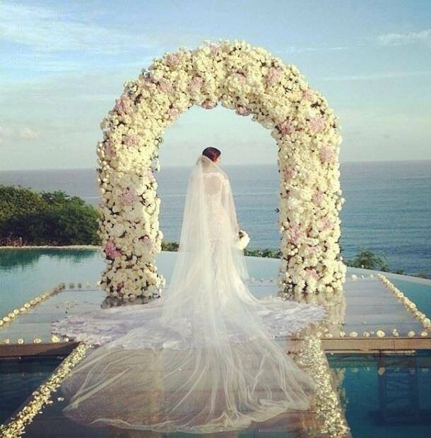 women fashion, beautiful, girl and wedding dress