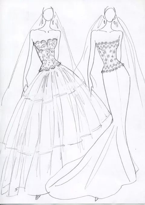 vestido de novia, vestido, dress and skirt