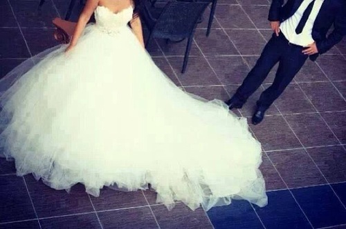 boy, girl and dress