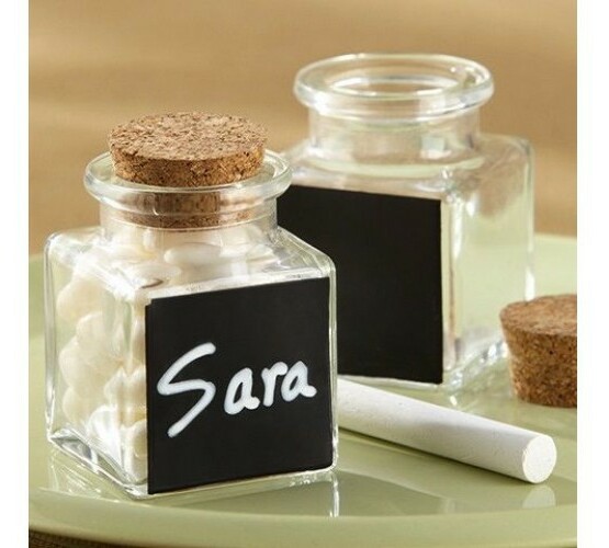 chalkboard favors, favors, wedding favors and baby shower favors