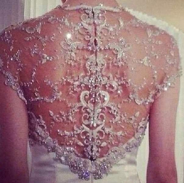 Dream, dress, back and view