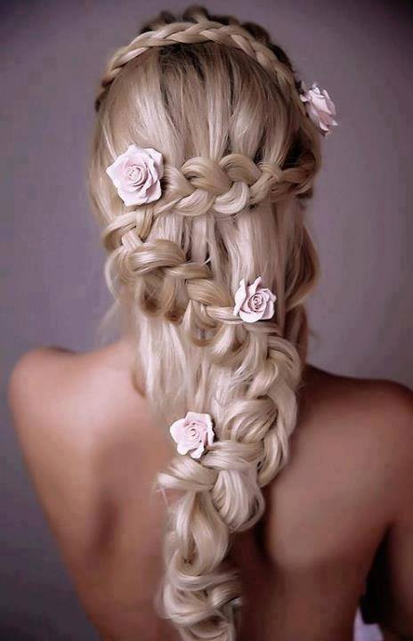 hair, hairstyle, lovely and wedding day