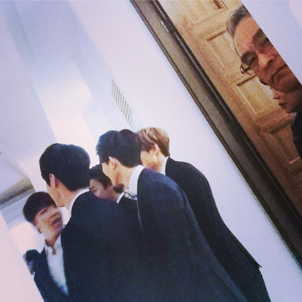 suit, lee kiseop, eli kim and kevin woo