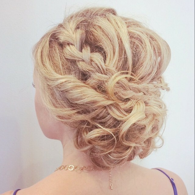 hairstyle, messy hair, messy hairstyle and wedding hair