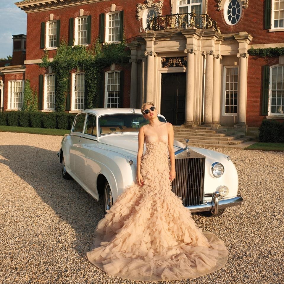 dress, glasses, fashion and evening dress