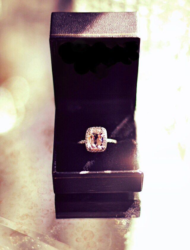 pink sapphire, diamond ring, beautiful and engagement ring