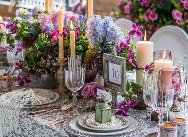 table decor, event styling and accessories