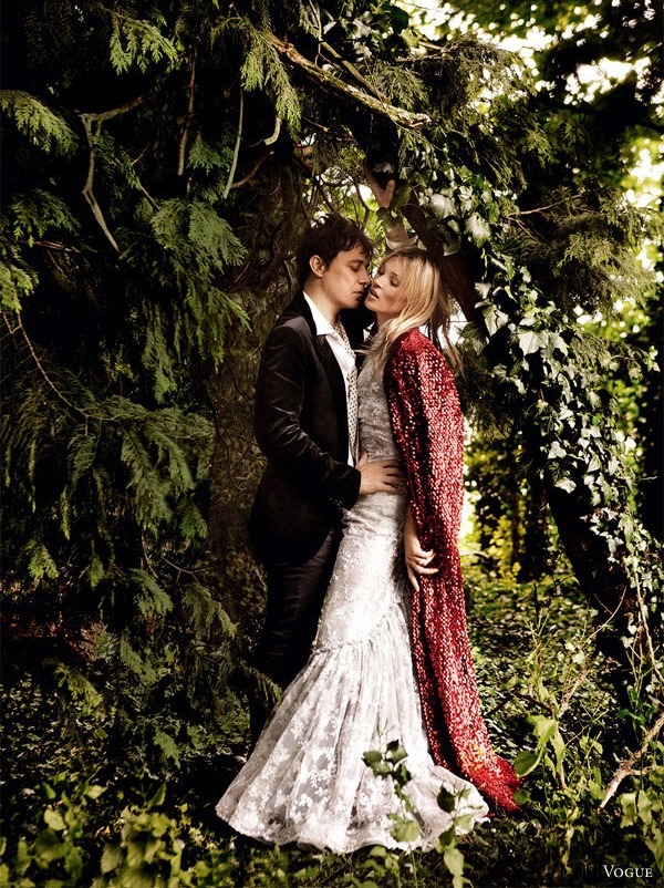 fashion, kate moss, wedding dress and model