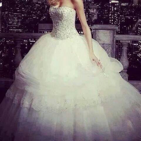 bridal, bride, blanche and glamourous