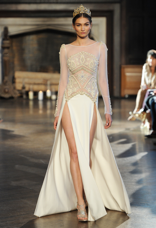 wedding dress, inbal dror, fashion and runway