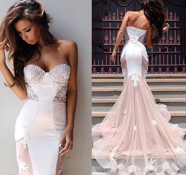 beautiful, wedding_dress, white and woman