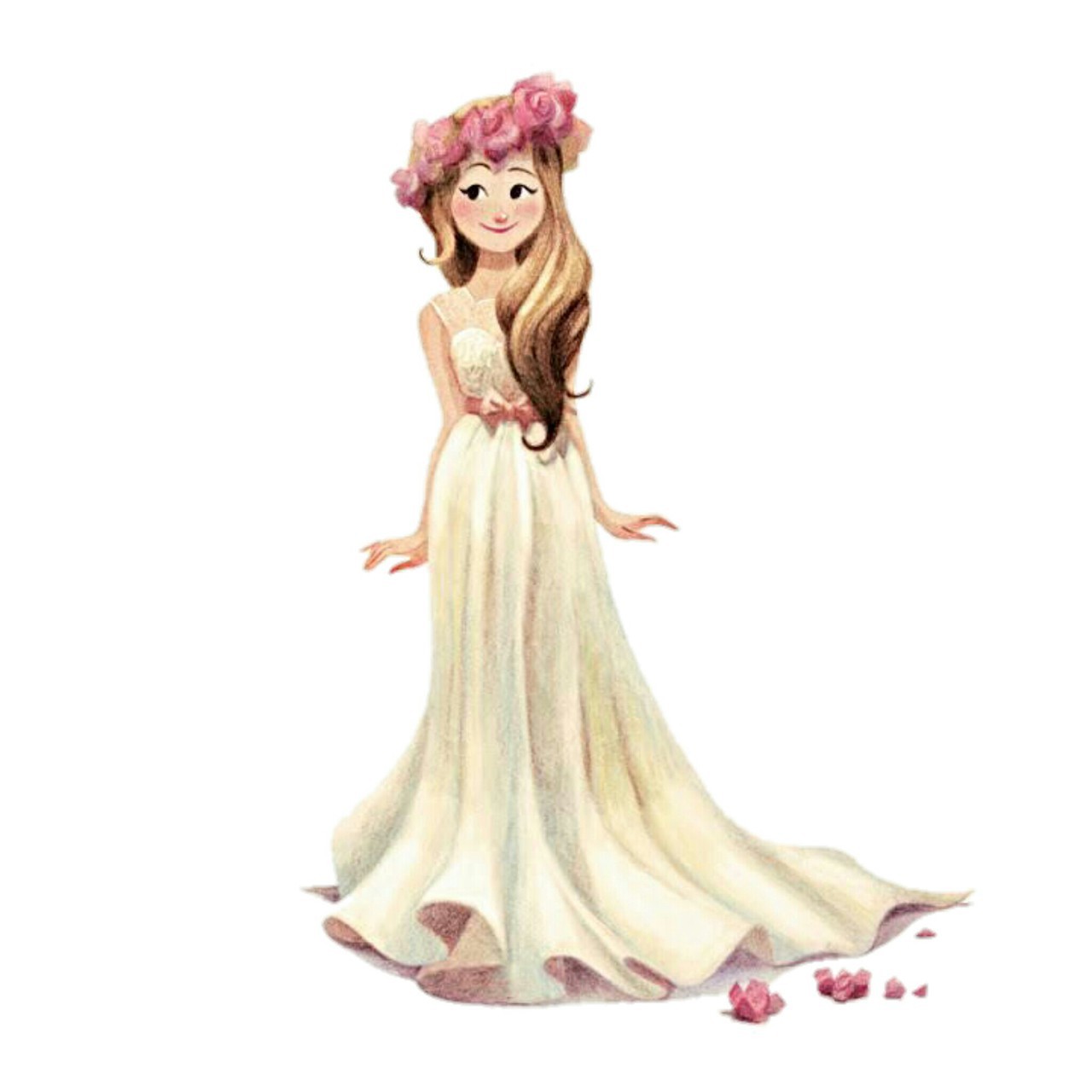 dress, blushing, bride and wallpaper