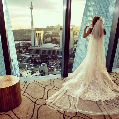 city, beautiful, dress and skyscraper