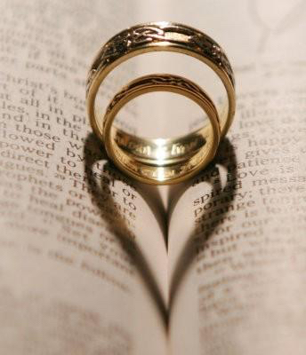 wedding rings, love and girl