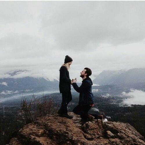 mountain, always, proposal and love